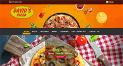 Desktop Screenshot of davidspizza.net