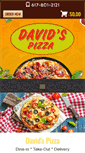 Mobile Screenshot of davidspizza.net